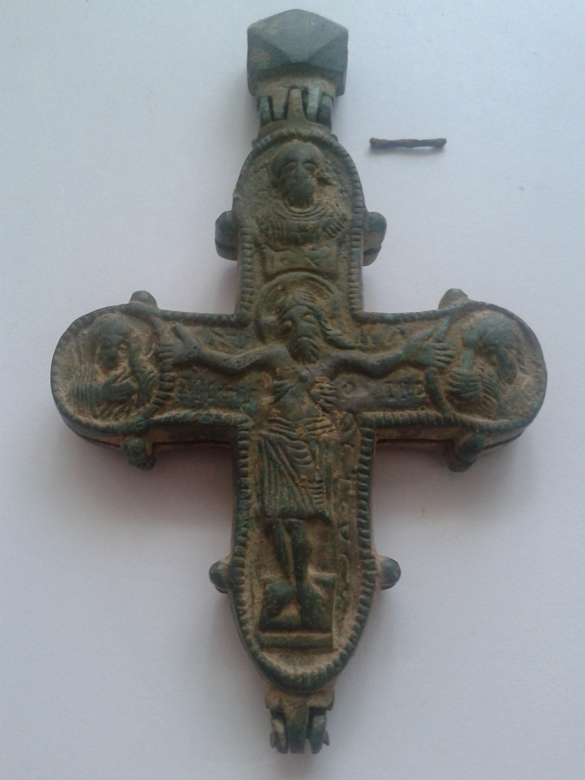 Double cross reliquary of Century XII - XIII